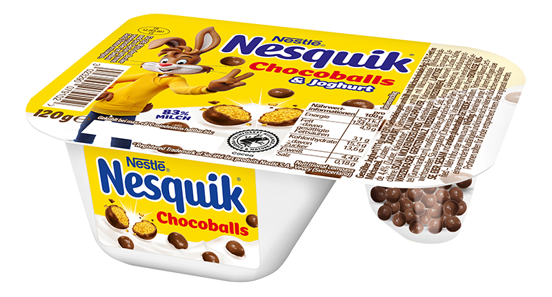 Nesquik Chocoballs Joghurt Front 120g