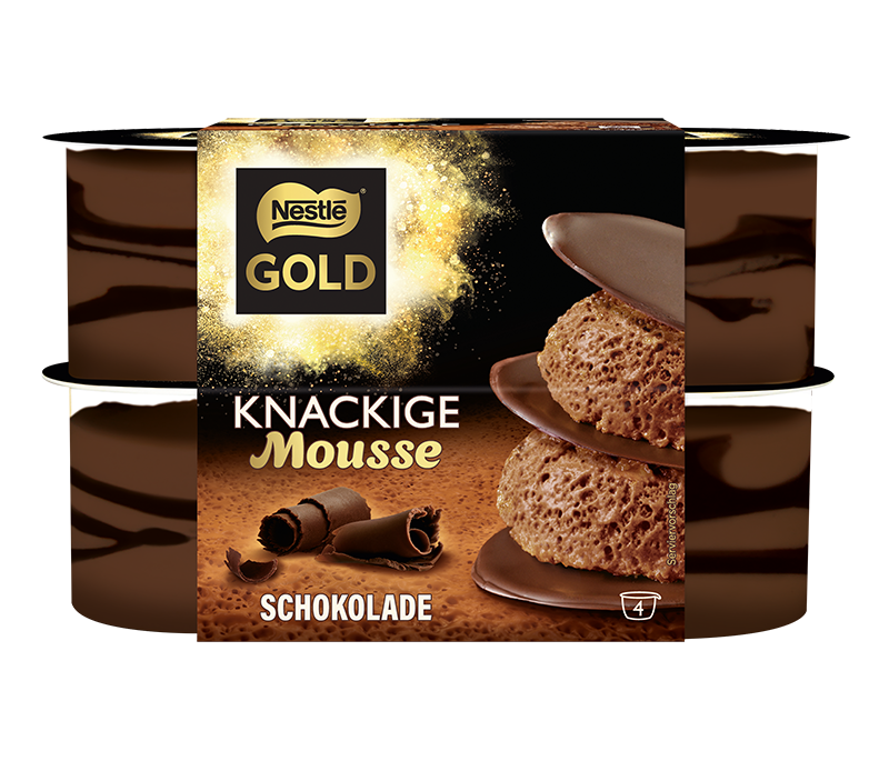 Nestle Gold Knackige Mousse Schokolade