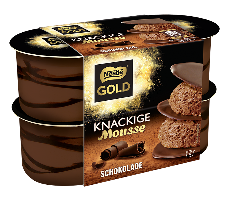 Nestle Gold Knackige Mousse Schokolade